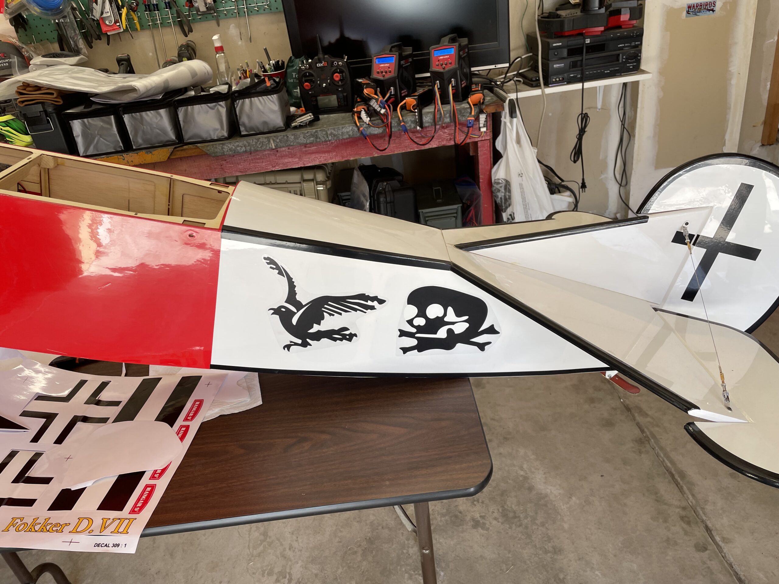 Hanger 9 Fokker D7 Ready to Fly. – reduced price