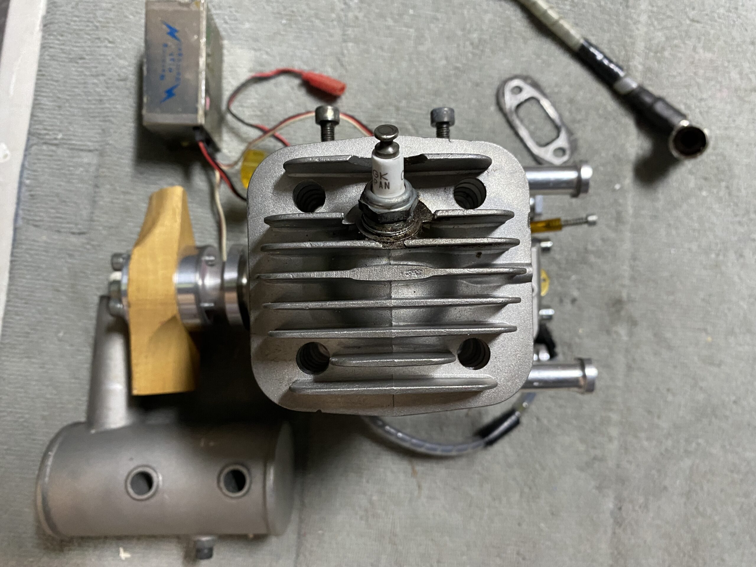 DLE55 Side Exhaust in good condition