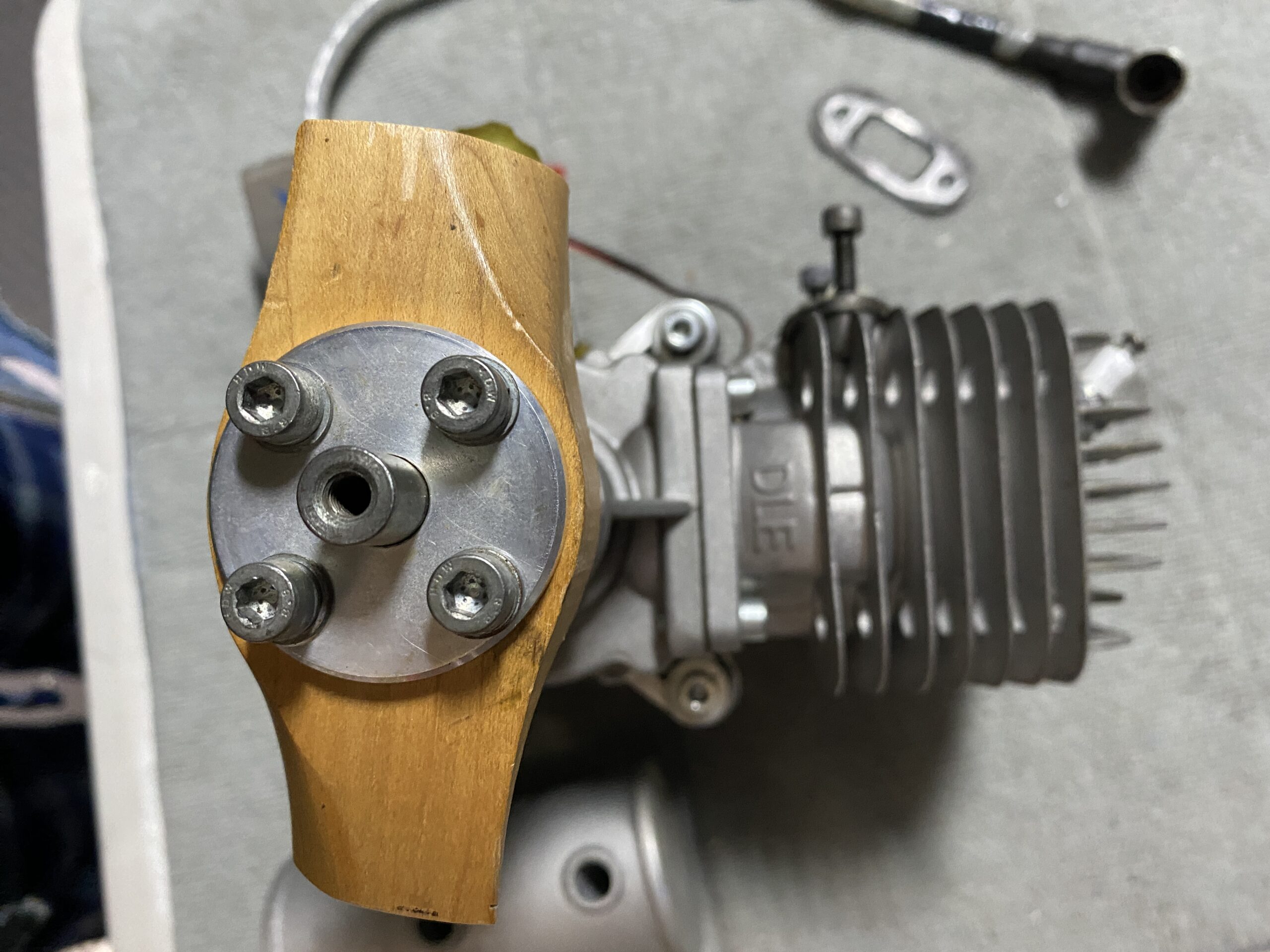 DLE55 Side Exhaust in good condition