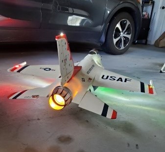 Eflite 80mm F16 Thunderbirds