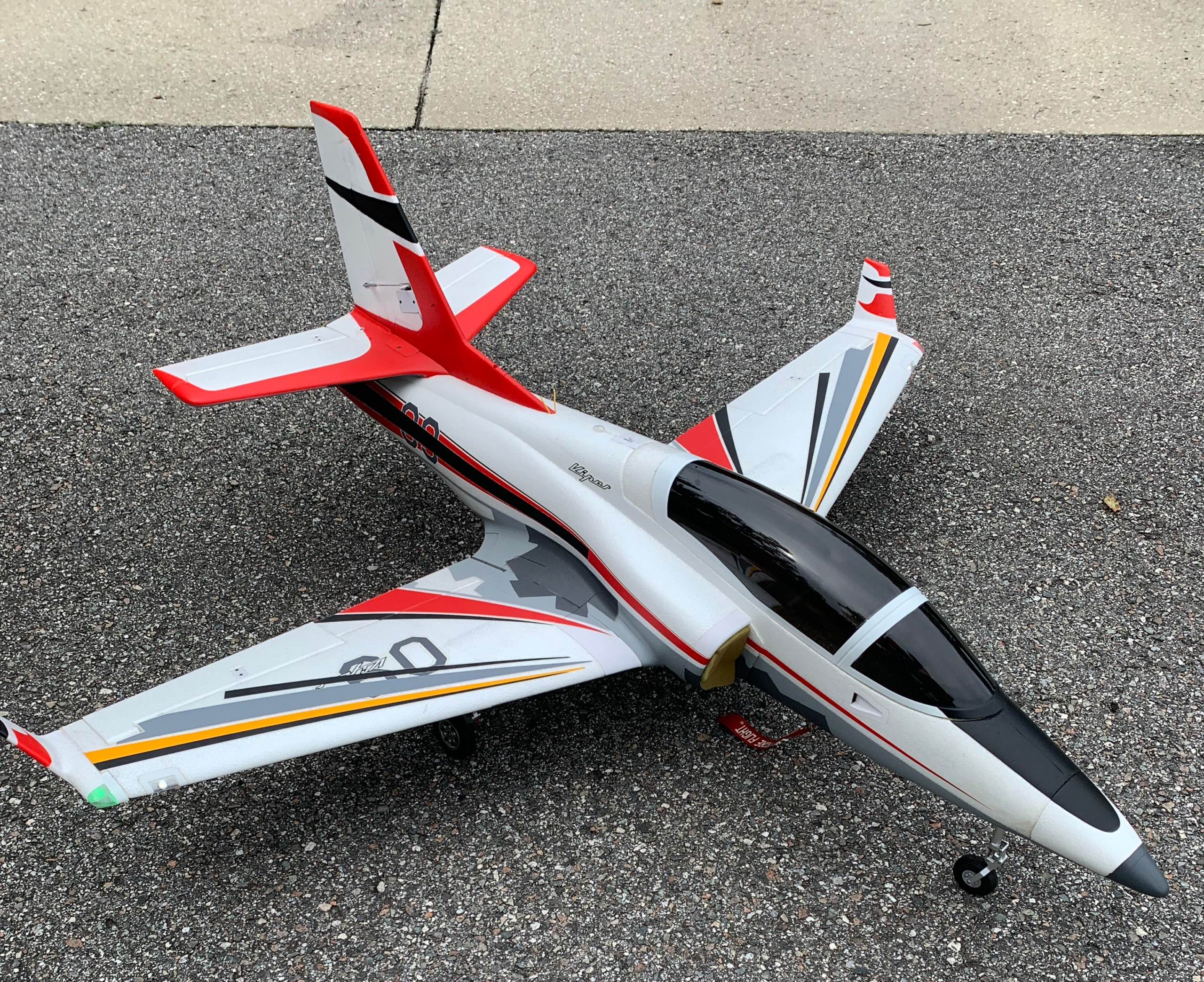 Eflite Viper 90 Xicoy X45 Turbine Conversion with Jeti RX MX