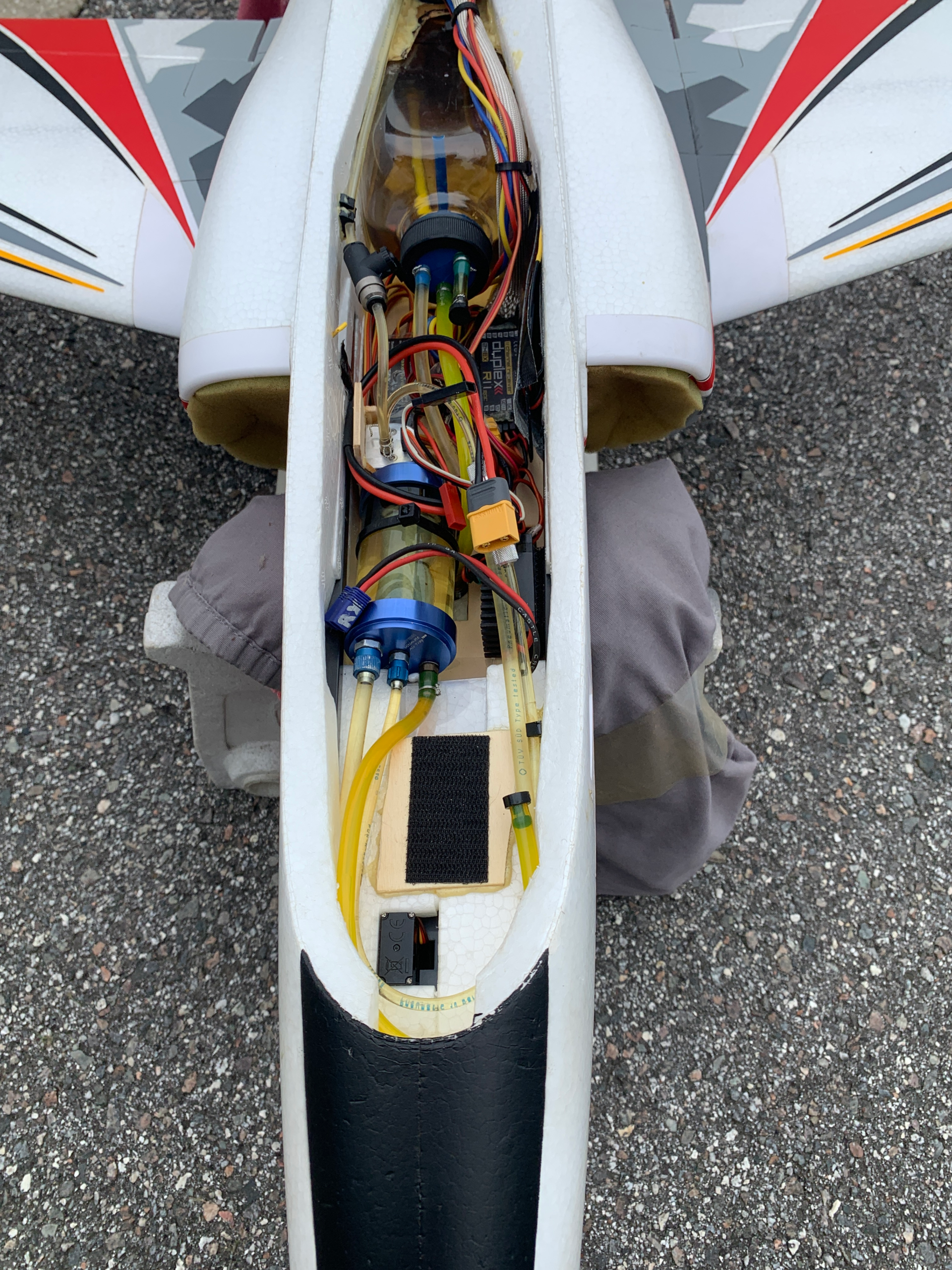 Eflite Viper 90 Xicoy X45 Turbine Conversion with Jeti RX MX