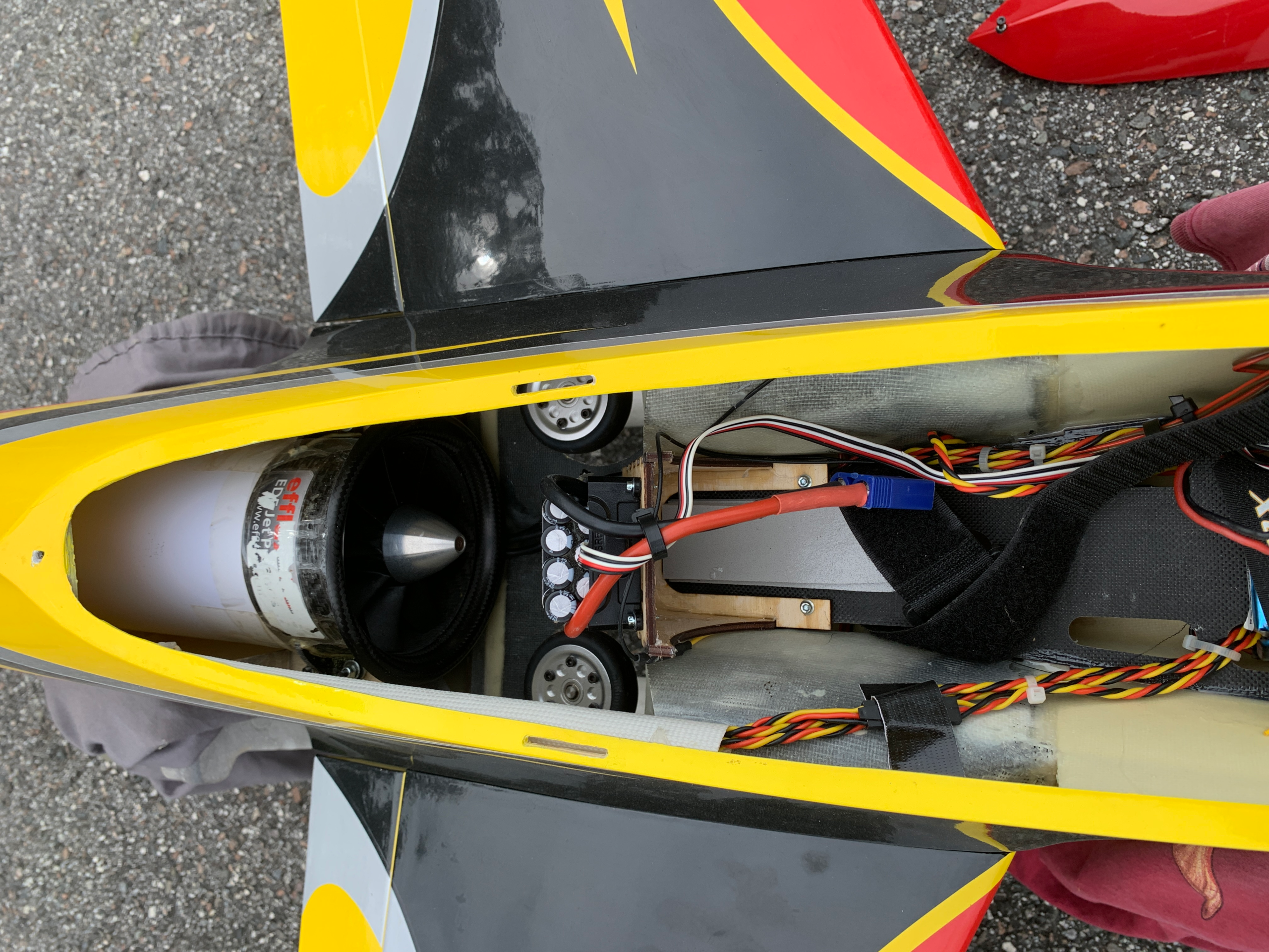 Sebart Mini Avanti 90mm 8s EDF, cortex demon, jetfan, 1680kv HET, HW 130 opto